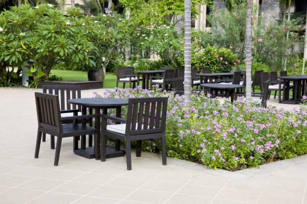 Courtyard Landscaping in Salt Lake City
