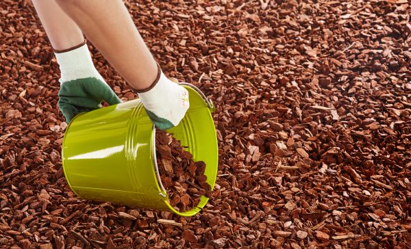 Wood Chip Landscaping in Salt Lake City